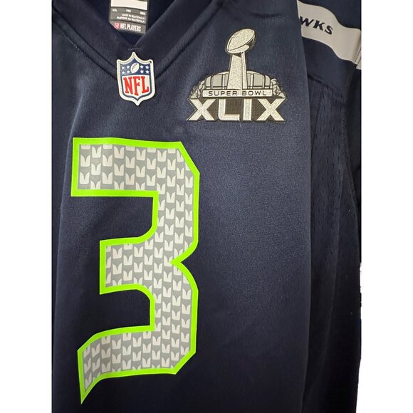 ✌️ 2/$40 ✌️ Seahawks XXL Official NFL Football Jersey Wilson - Picture 2 of 5